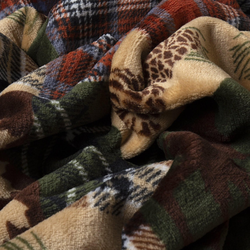 Couverture de voyage Tree Plaid
