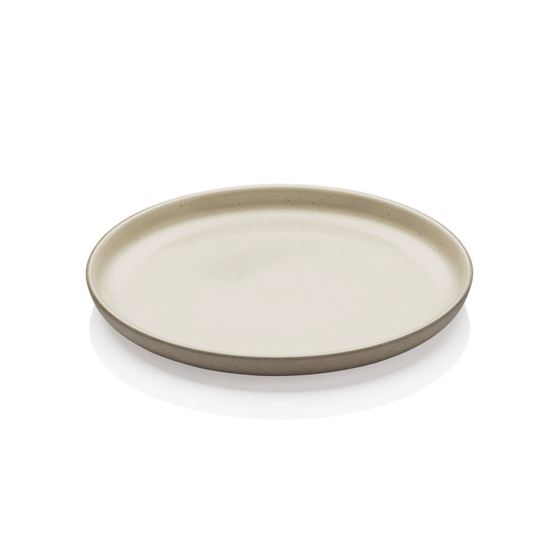 Joyn Stoneware Dinner Plate, Ash