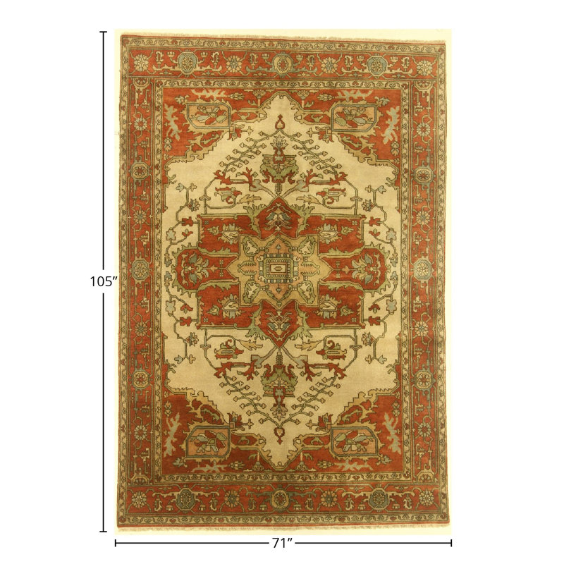 Rectangle Rectangle 5'11" X 8'9" Area Rug