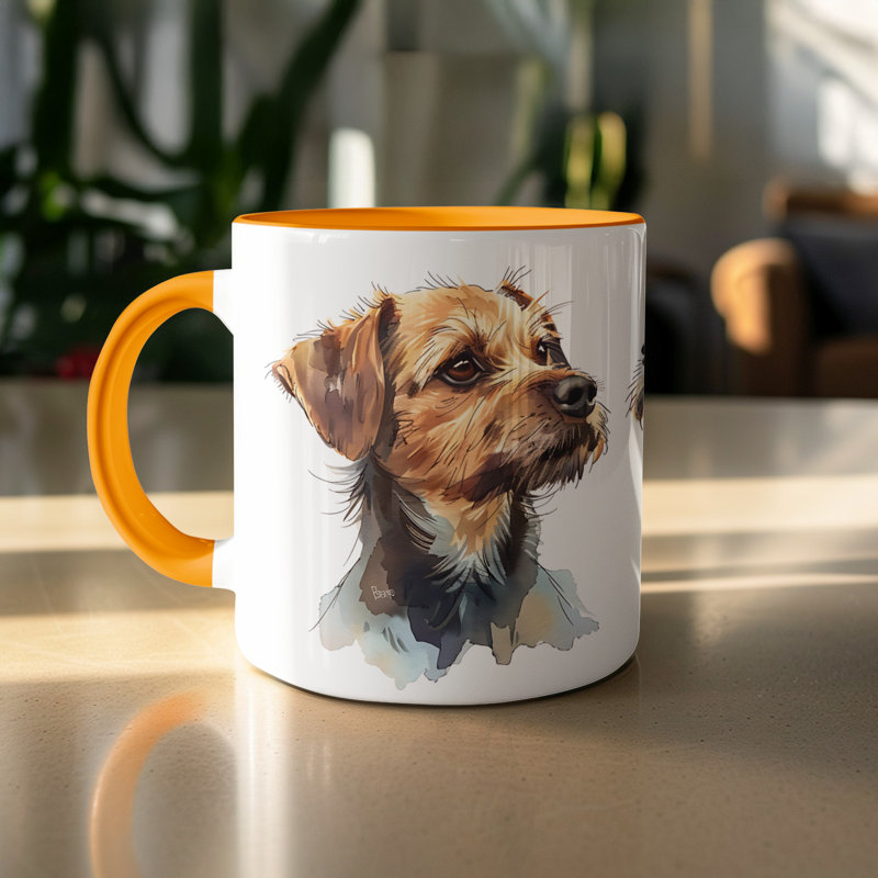 Mug, Orange, 3