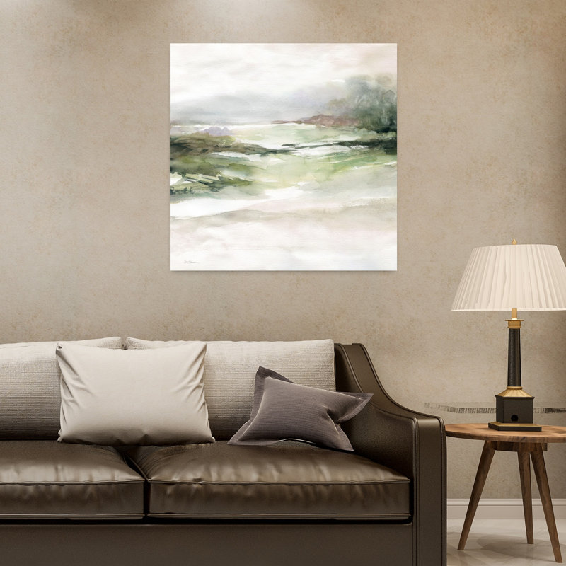 Art mural abstrait Himal Meadows, H 32 po x l 32 po