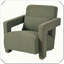 Fauteuils d'appoint élégants à angle droit, confort ergonomique, espace de vie