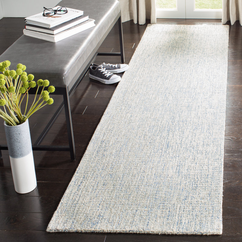Hand Tufted Wool Rug, Runner 2'3" x 10'
