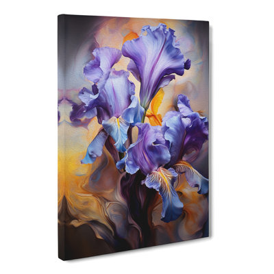 Iris Flower Modern - Print