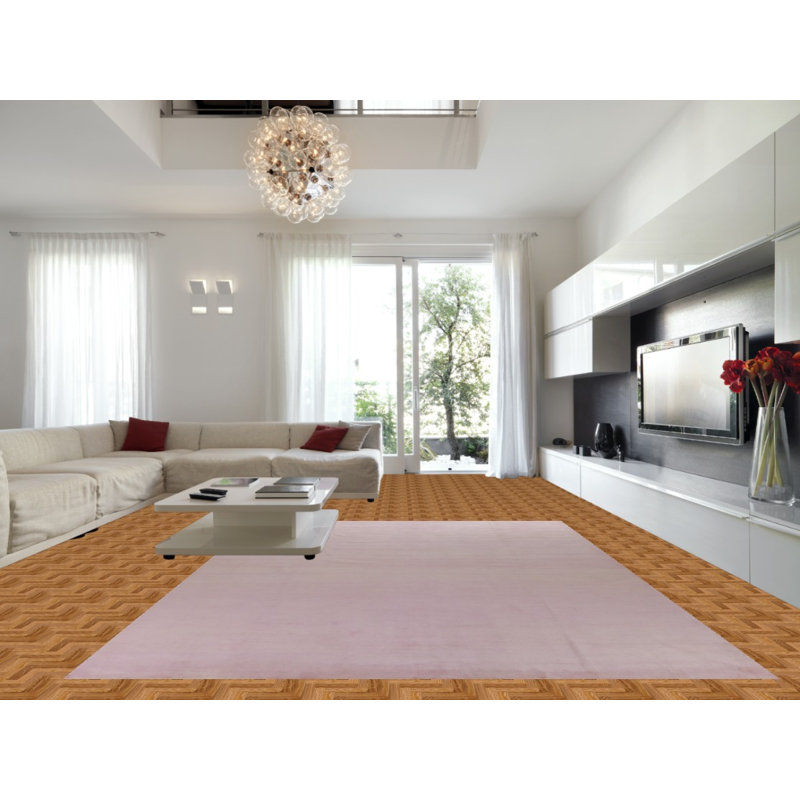Tapis persan mauve Gabbeh 10 x 14