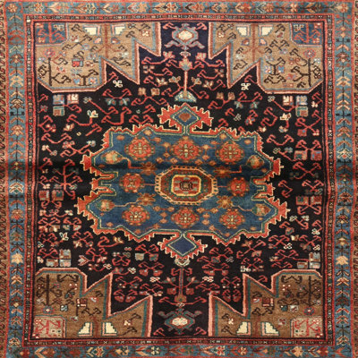 Tapis noir Southwestern