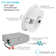 4" Ultra Slim New Construction IC LED Canless Recessed Lighting Kit