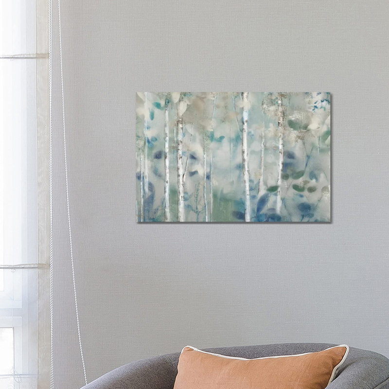 Zen Forest II - Wrapped Canvas Painting, 66.04 cm H x 45.72 cm W x 1.91 cm D