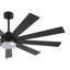 Ventilateur de plafond 9 pales avec éclairage à DEL et télécommande Veun-682088077-705532601