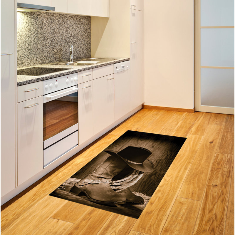Western High Density Long Fiber Poly Threads Decorative Area Rug Carpet, Rectangle 2'7" x 5'