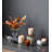 Earl Gray Scented Jar Candle with Glass Holder