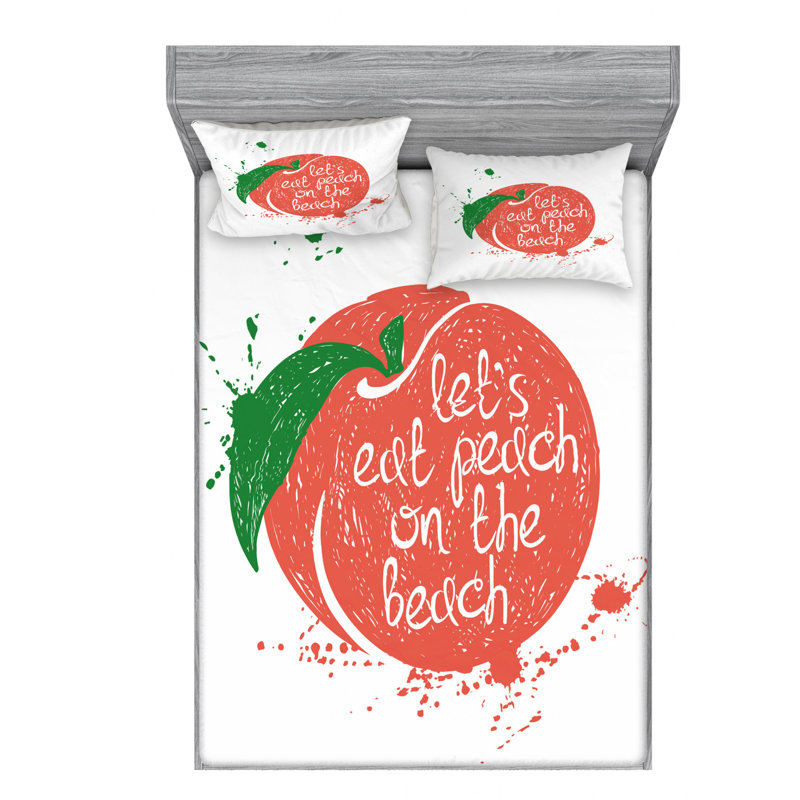 Microfiber Sheet Set, Full Sheet Set with Fitted Sheet
