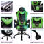 Footrest Gaming Chair with Lumbar Pillow Massage Function-58299369