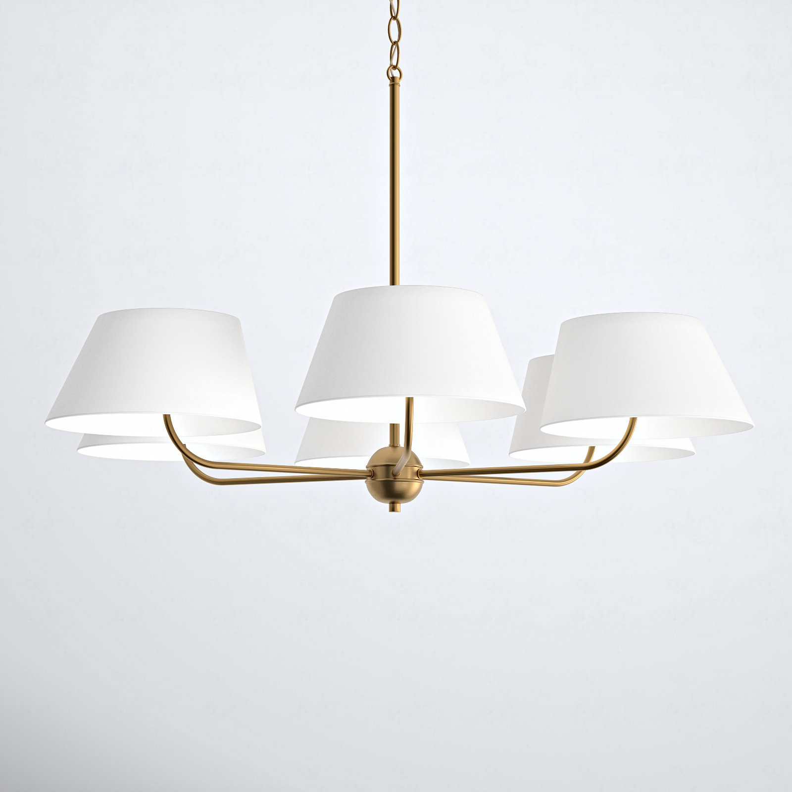 Arielle Dimmable Chandelier, 21.25" H x 36" W