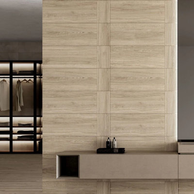 Dimensi 12 in. x 36 in.Ceramic Deco Wall Tile (11.52 Sq. Ft. / Case)
