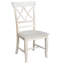 Chaise en bois massif Delfreda