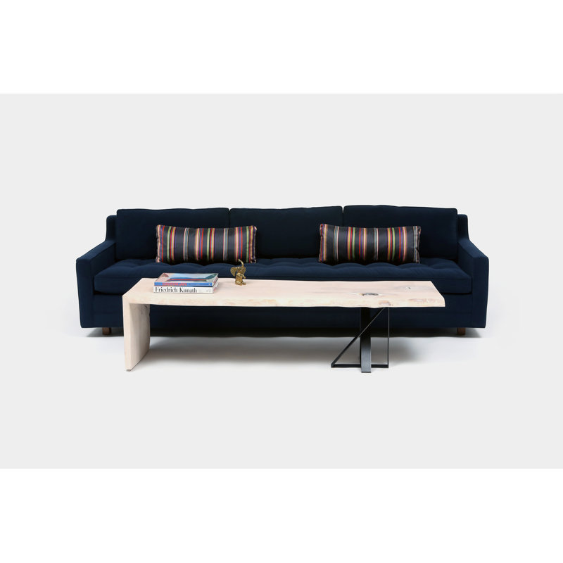 Sofa, Aged Velvet Deep Blue