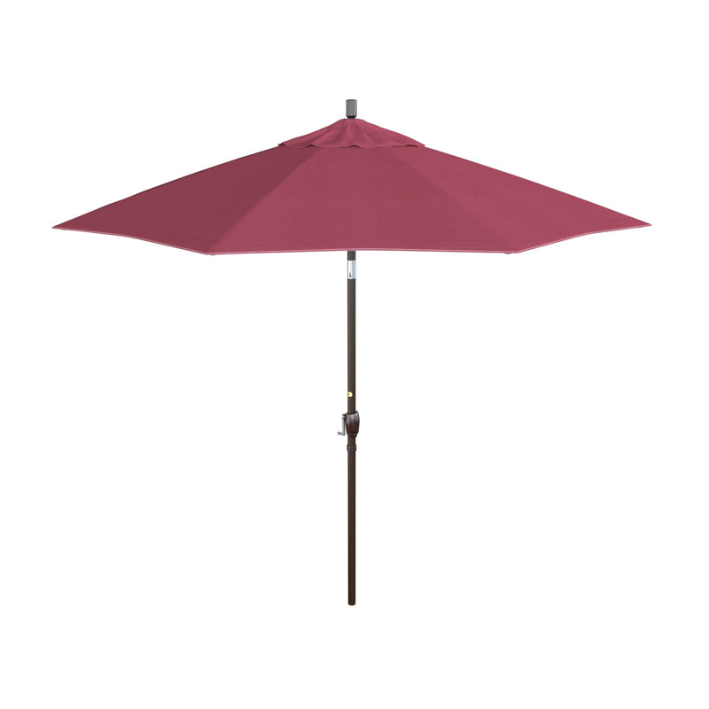 Jeske 108'' Market Sunbrella® Umbrella, Hot Pink