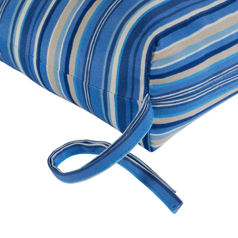 Coussin de banc d'extérieur Shipton, Saphir, 5", L 51 po x P 18 po