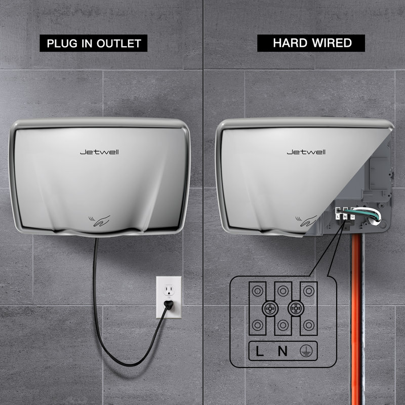 Compact Stainless Steel High-Speed Automatic Hand Dryer