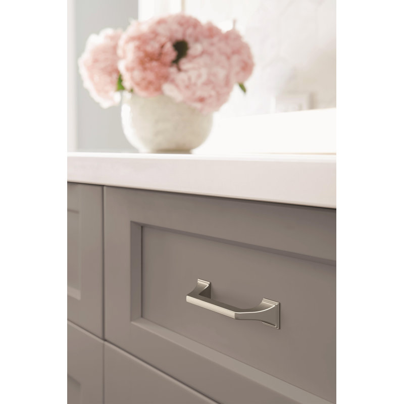 Exceed Arch Pull, Satin Nickel, 3 3/4"