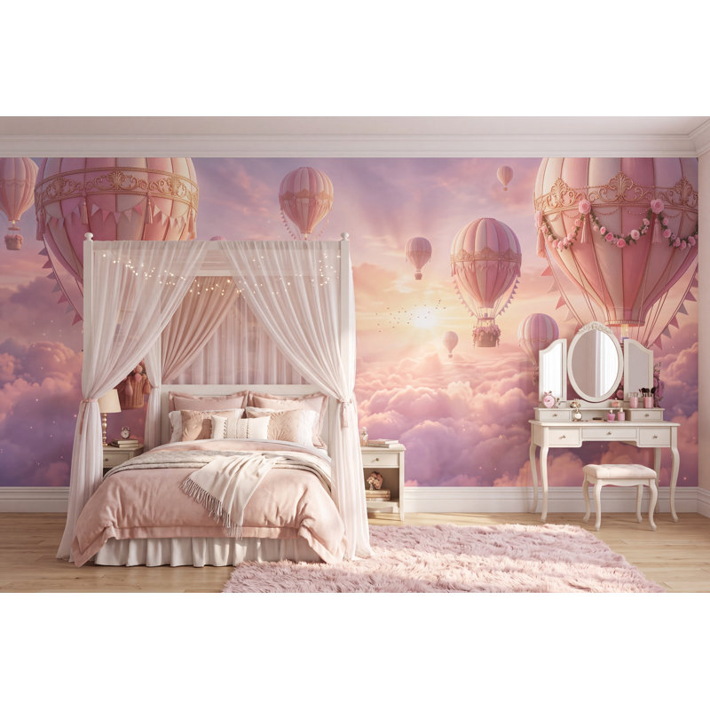Wall Mural, 120"W × 100"H, Peel and Stick