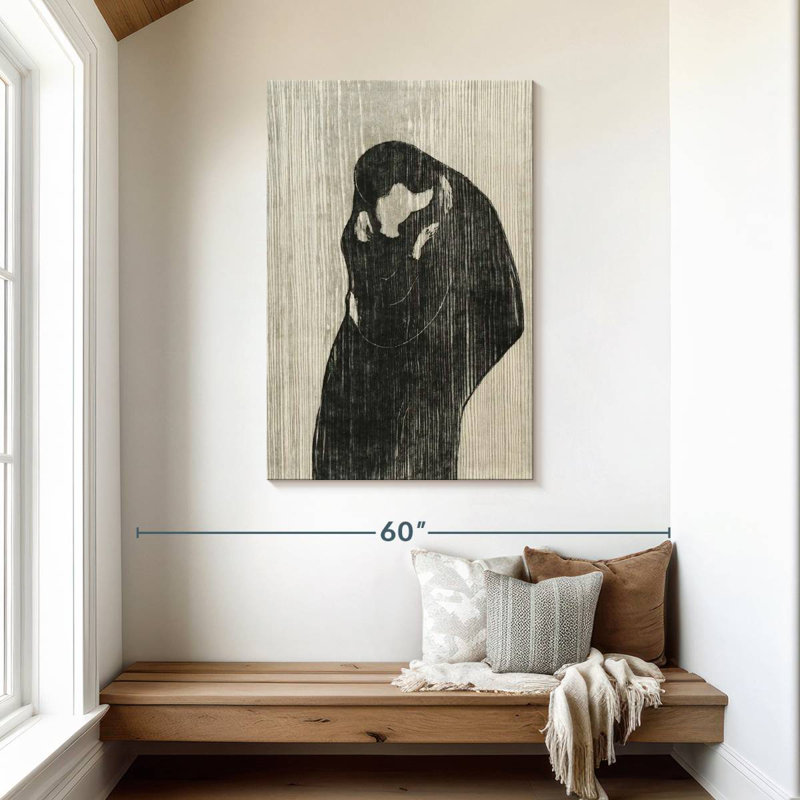 Hardie The Kiss IV 1902, H 45 po x l 30 po