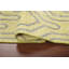 One-of-a-Kind 3'8" X 5'8" New Age Wool Area Rug in Green