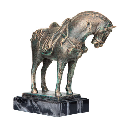 Ancient Tang Horse Iron Figurine