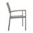 Grey Outdoor Chair - With Stylish Mesh Seat For Patio Dining Chair Cool Allure
