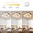 Girst Wood LED Flush Mount Dimmable-1679811919