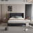 Pocitos Upholstered Wingback Bed-572648241