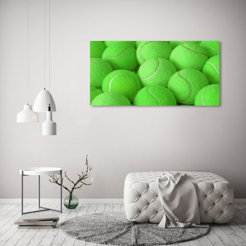 Tennis Balls - Wrapped Canvas Print