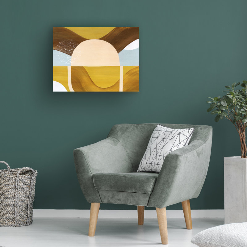 «Solar Rays I» sur la toile, H 14 po x l 19 po