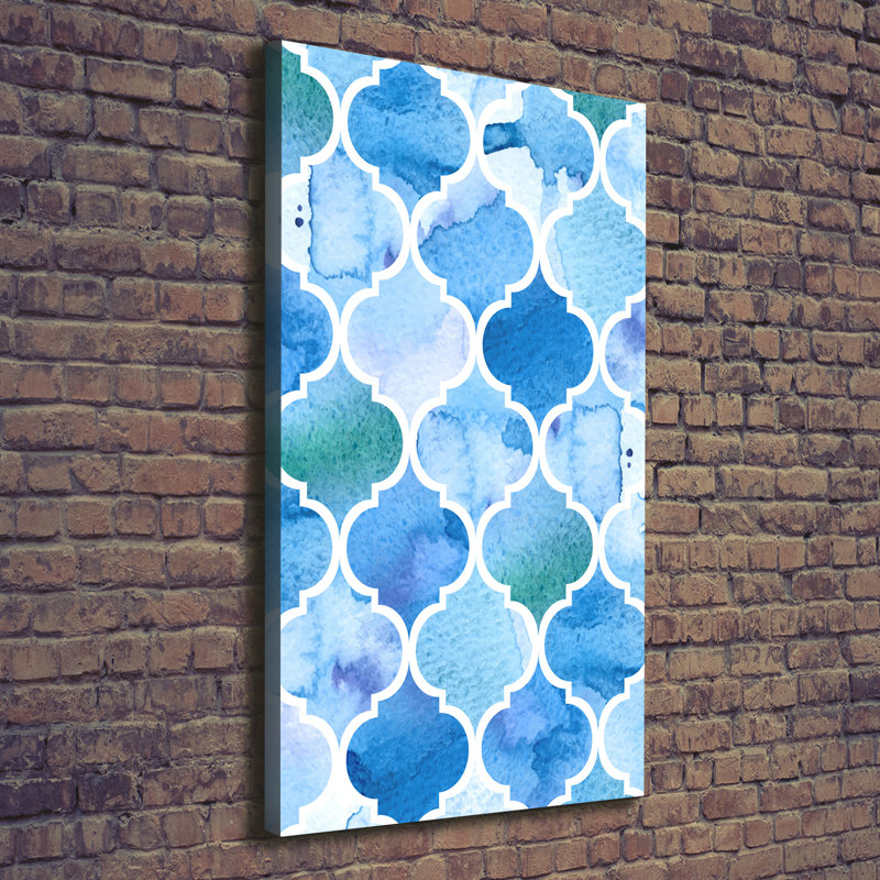 Moroccan Background - Wrapped Canvas Print