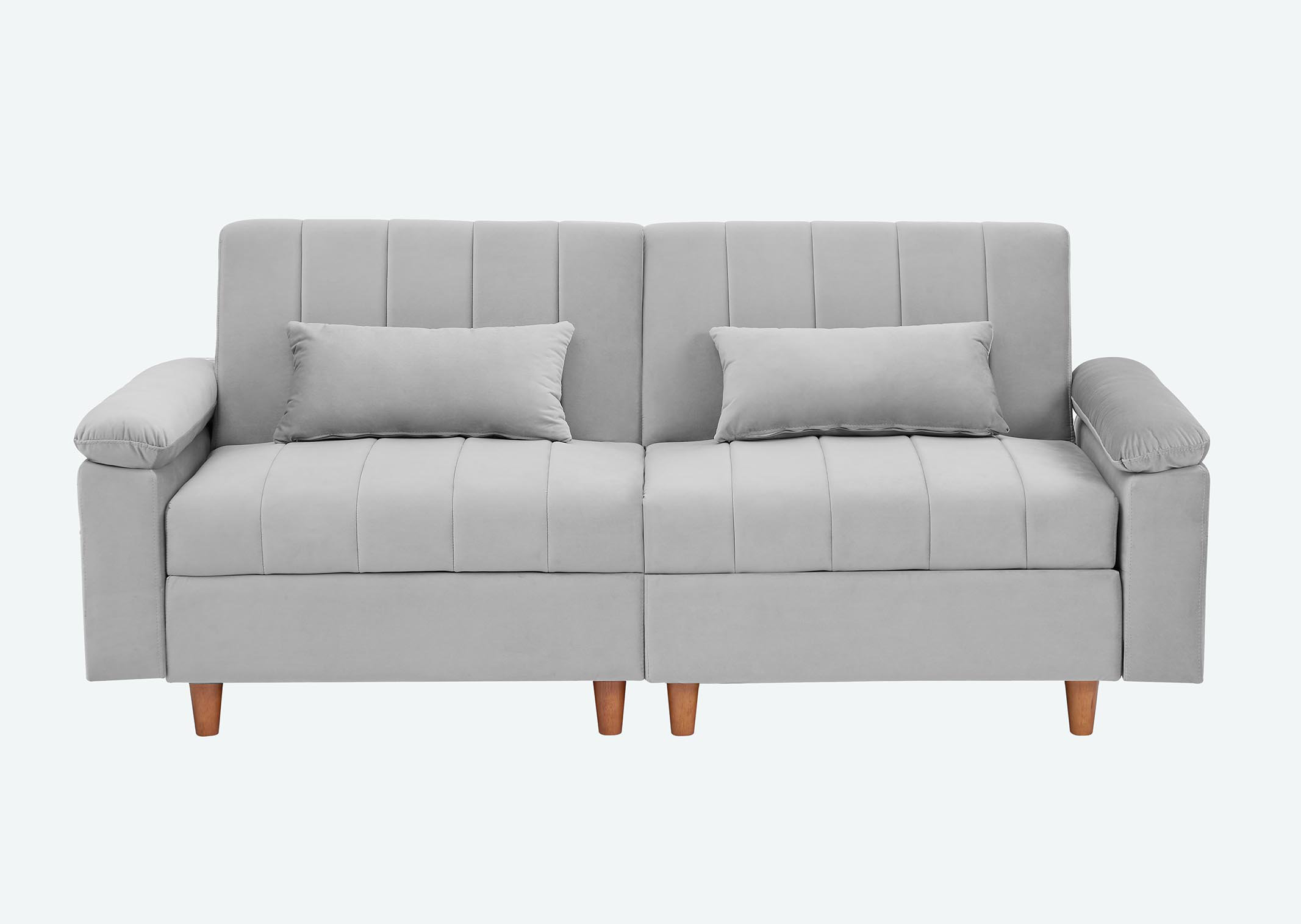 Latitude Run® Convertible Sleeper Sofa Couch with Storage for Living