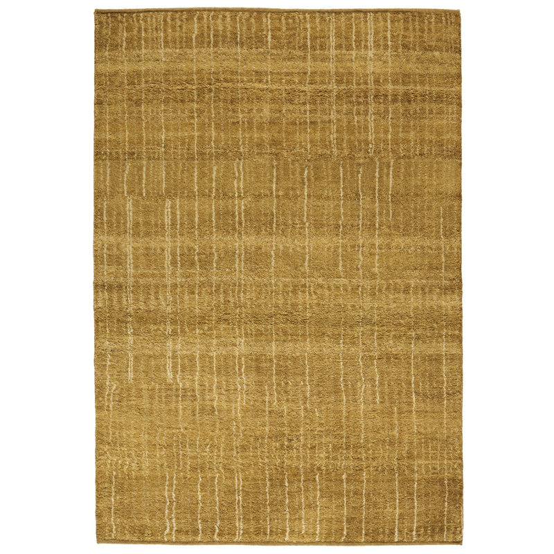 New Textures Collection Handmade Wool Area Rug, Rectangle 9' x 12'