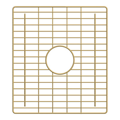 17.25"x15.25" Bottom Grid in Champagne Bronze PVD