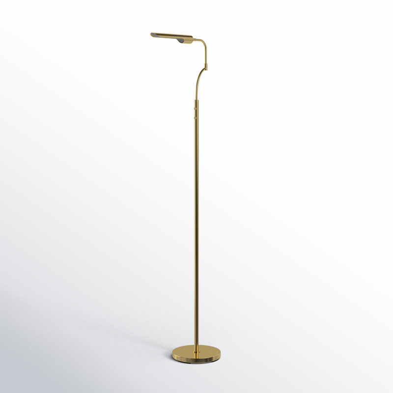 Mariner 66'' LED Smart Enabled Floor Lamp, Antique Brass