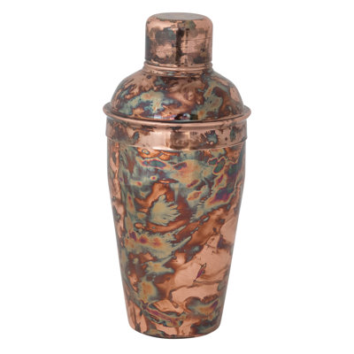 16-Ounce Oxidized Stainless Steel Cocktail Shaker