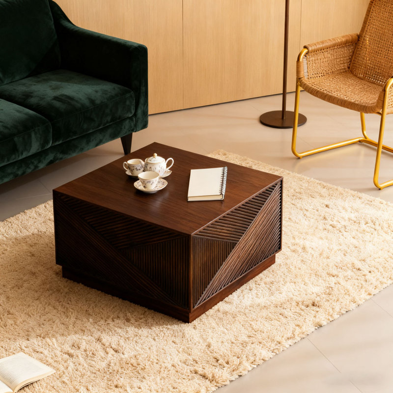 Table basse carrée