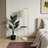 Henson 67"H Floor Lamp, Usb Port Included & Brass Metal & Beige Shade