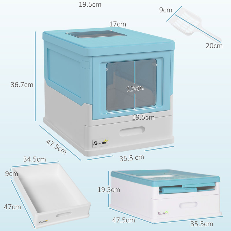 Polypropylene Litter Box Enclosure