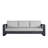 Hoyt 92.52” Outdoor Aluminum 3-Seater Sofa-786084010-799072939