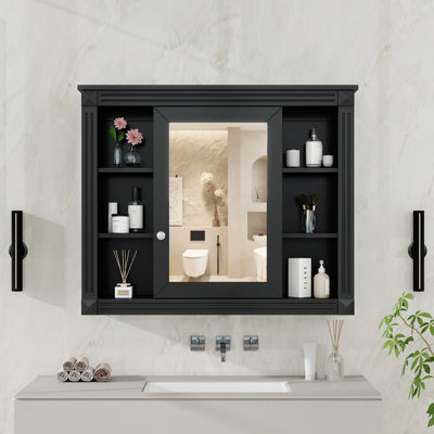 Armoire de rangement murale pour salle de bain, armoire à pharmacie
