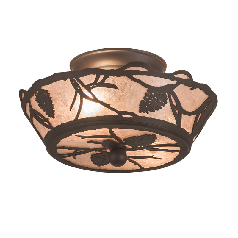Dolby 2 - Light Semi Flush Mount