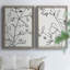 Croquis botanique I - Toile encadrée de qualité supérieure - prête à être accrochée-984634401-984635349