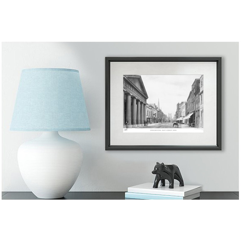 Chichester, East Street 1890 by Francis Frith - Single Picture Frame Print, 28cm H x 36cm W x 2.3cm D