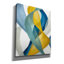  «Horizontal Bands 1» par Alonzo Saunders, art mural sur toile, 20 po x 24 po