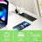 Toria 55'' L Shaped Desk with Storage, Power Outlets and LED Strip-1009472098